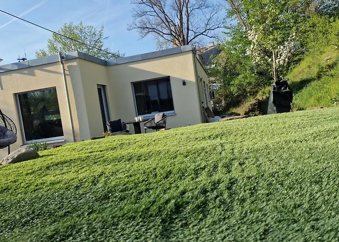 Gemütliches Glück Mit Gartensauna - Ideal Für Familien&paare Сasa de vacaciones Ziegenrück